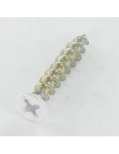 Vis pvc Tête fraisée bombée TFB Phillips 4.3X25 Acier...