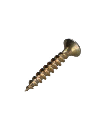 VBA3 Tête fraisée Pozi 3.5X17 Bichromaté
