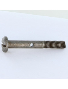 Vis métaux Tête cylindrique large TCL Fendue M8X60 Percée... 2