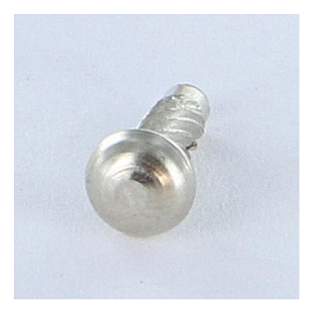 1 x Rivet SIM ou fausse vis à frapper Type U Tête ronde TR 3.56X 1/4 Acier nickelé