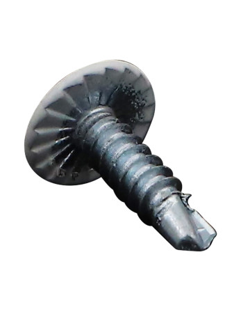 Vis autoperceuse Tête ronde large Phillips Cranté 4.2X16 Acier zingué RAL 9016