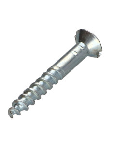 Vis bois Acier zingué 6X30 Percée et taraudée M3 Pas de 60 2