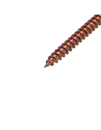 VBA Vis bois agglo Tête ronde TR Pozi N°2 5X60 Bichromaté