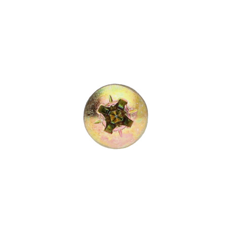 VBA Vis bois agglo Tête ronde TR Pozi N°2 5X60 Bichromaté