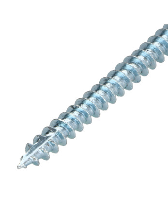 Vis bois TEKOR Tête fraisée Cranté 6X140 Filetée sur 70 TORX T30 Acier zingué Pointe antifendage type 17