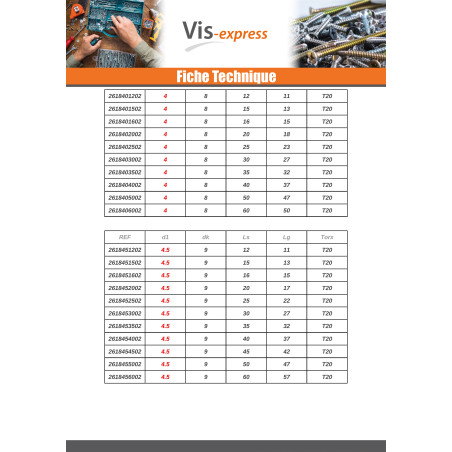 1 x Spax Vis bois Tête ronde TR T-STAR+ TORX T15 WIROX 3.5X25