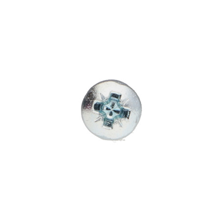 1 x VBA Vis bois agglo Tête ronde TR Pozi N°3 6X60 Acier zingué