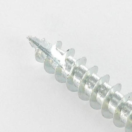 1 x Vis FERRURE ANGULAIRE Tête cylindrique TC TORX T20 Pointe antifendage type 17 Acier zingué 5X35