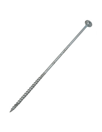 VBA Vis bois agglo Tête disque TORX T40 8X300 Rouille Acier zingué