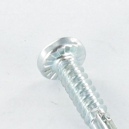 1 x Vis autoperceuse Tête cylindrique TC EMPR Carrée 4.2X16 Acier zingué Empreinte carré 2