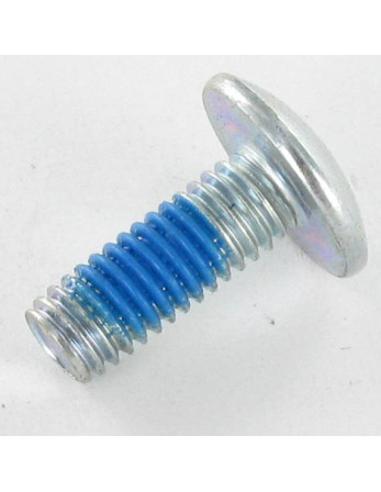 Vis Poelier M6X16 Clé de 4 HC4 Acier zingué Frein filet