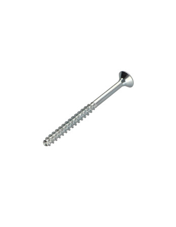 VBA Vis bois agglo Tête fraisée Pozi 5X60 Filetée sur 36 Sans pointe Acier zingué