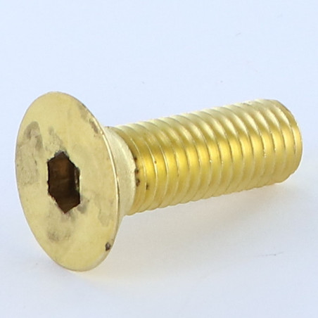 1 x Vis métaux Laiton Clé de 6 HC6 FHC tête fraisée empreinte hexagonale creuse M10X30