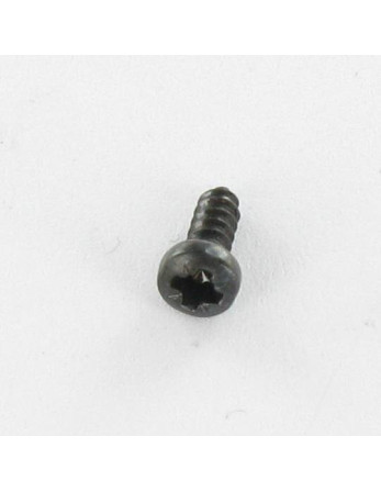 Vis tôle tête cylindrique bombée large Pozi 3.9X30 Acier zingué noir
