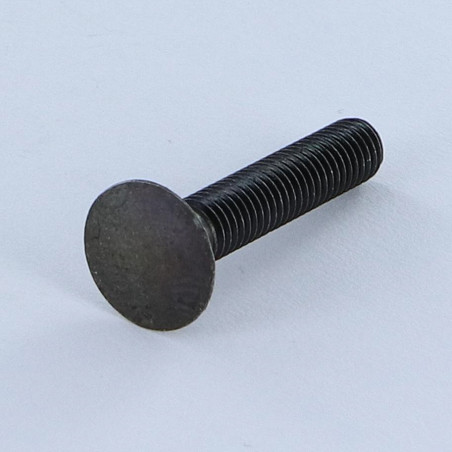 1 x Vis métaux Tête fraisée Non fendue M5X27 Acier zingué noir Diamètre de tête: 11