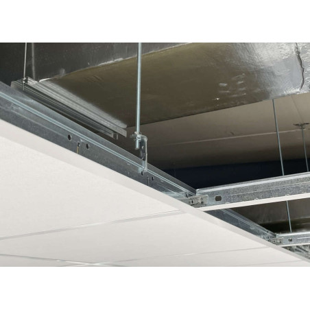 SUSPENTE ANGLE FAUX PLAFOND 5 Acier zingué