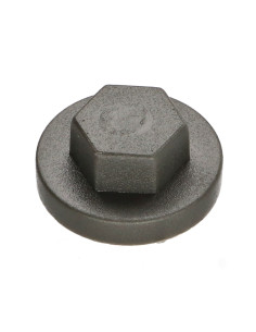 Capuchon Tête hexagonale TH Polyéthylène RAL7022 gris...