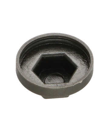 Capuchon Tête hexagonale TH Polyéthylène RAL7022 gris tarre d'ombre pour vis autoperceuse ou tole de diam 6.3