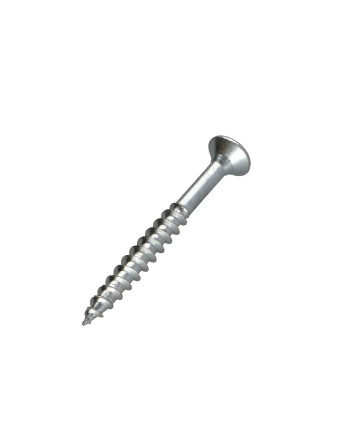 VBA3 Tête fraisée Pozi 4.5X60 Filetage partiel Acier zingué