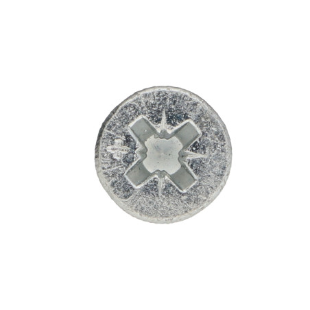 1 x VBA3 Tête fraisée Pozi 4.5X60 Filetage partiel Acier zingué