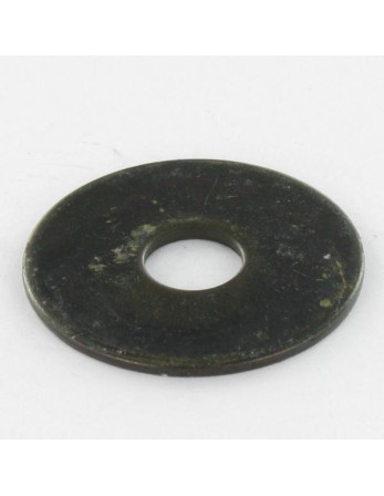 Rondelle Plate M6X18X1.2 L Acier zingué noir