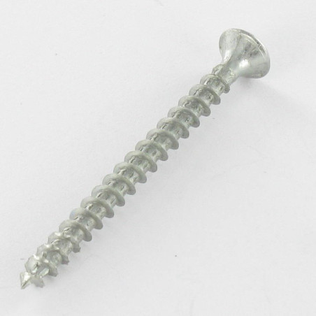 1 x Vis Spax Tête fraisée Pozi N°2 5X60 Diamètre de tête: 9.7 Filetage total WIROX