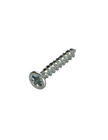 VBA Vis bois agglo Premium Tête fraisée Pozi N°2 3.5X25 Acier zingué