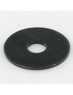 Rondelle Plate M6X24X1.2 LL Acier zingué noir