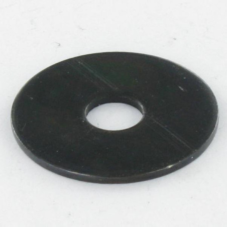 1 x Rondelle Plate M6X24X1.2 LL Acier zingué noir