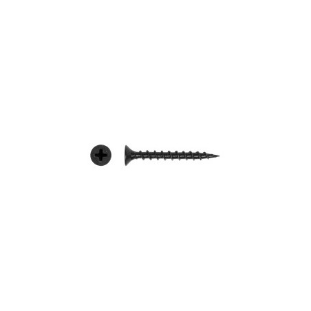 1 x Vis pour plaque de plâtre Large Filetage 3.9X45 Acier phosphate