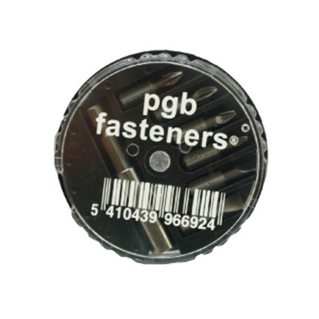 1 x Assortiment de 6 Embout Fendue Phillips Pozi