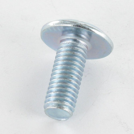1 x Vis Poelier Fendue En Croix M8X25 Acier zingué