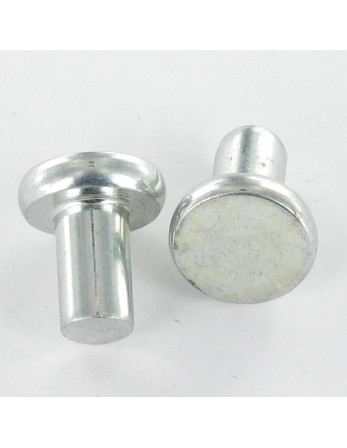 Rivet à frapper Tête plate 6X20 ALUA5