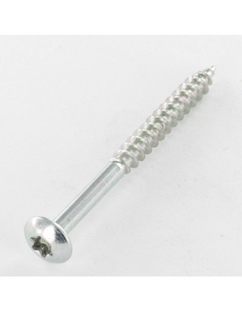 VBA Vis bois agglo Poelier 7X100 Filetée sur 60 TORX T30 Acier zingué 200 Heures brouillard salin sans rouille rouge