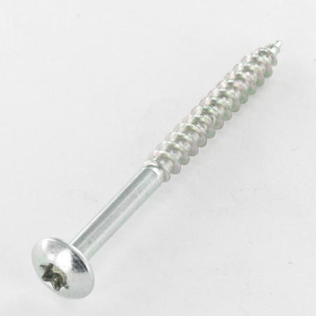 1 x VBA Vis bois agglo Poelier 7X100 Filetée sur 60 TORX T30 Acier zingué 200 Heures brouillard salin sans rouille rouge