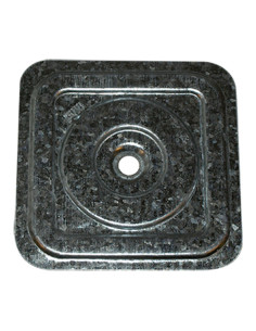 Rondelle Carrée Fixation ISOLATION 6X64 Acier zingué