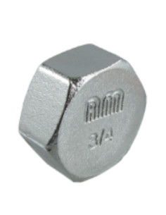 Bouchon femelle Figure 300 26x34 (1") Laiton chrome