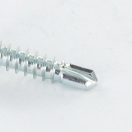 1 x Vis autoperceuse Tête cylindrique TC EMP Carré Empreinte carré 2 4.2X32 Acier zingué