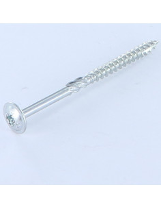 VBA Vis bois agglo Tête disque TORX T25 5X70 Acier zingué