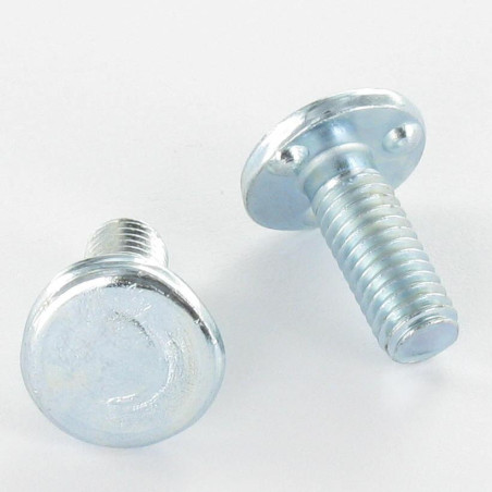 1 x Vis à souder M6X16 3 PICOTS Acier zingué