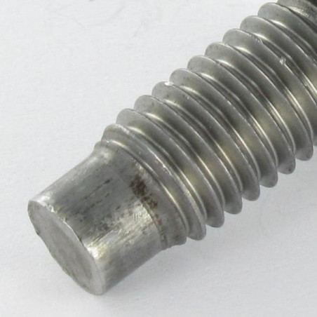 1 x Vis à souder M6X16 3 PICOTS Acier zingué