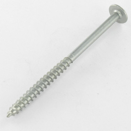 1 x VBA Vis bois agglo Poelier 7X90 Filetée sur 60 TORX T40 Acier zingué