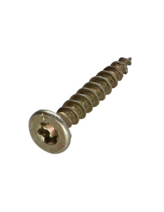 VBA3 Tête fraisée Cranté 4.5X30 TORX T20 Bichromaté