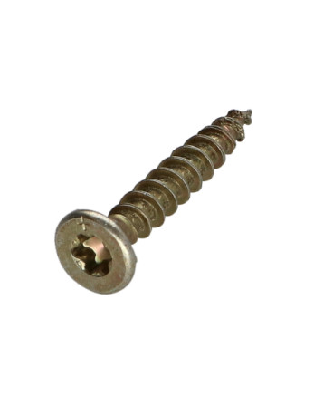 VBA3 Tête fraisée Cranté 4.5X30 TORX T20 Bichromaté