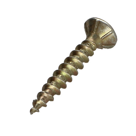 1 x VBA3 Tête fraisée Cranté 4.5X30 TORX T20 Bichromaté