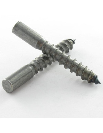 Tirefond Sans tête 6X45 Acier brut ROULES