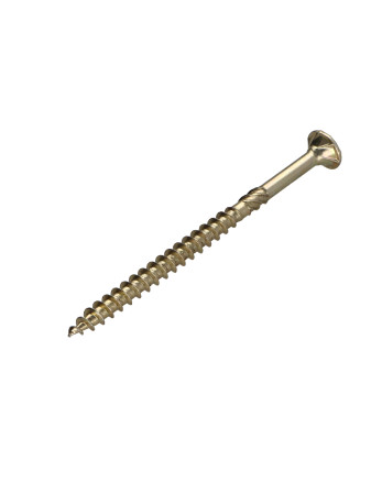 VBA3 Tête fraisée Pozi 4.5X40 Filetage partiel Bichromaté