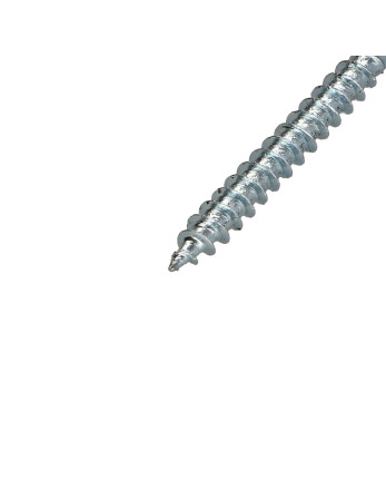 VBA Vis bois agglo Tête fraisée Pozi N°2 3.5X40 Filetage total Acier zingué