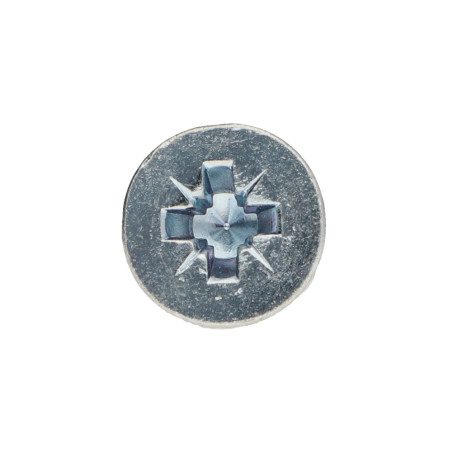 1 x Vis bois Tête fraisée Pozi N°3 6X100 Acier zingué