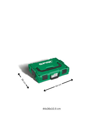 Assortiment de 2446 Spax Tête fraisée T+STAR+ WIROX